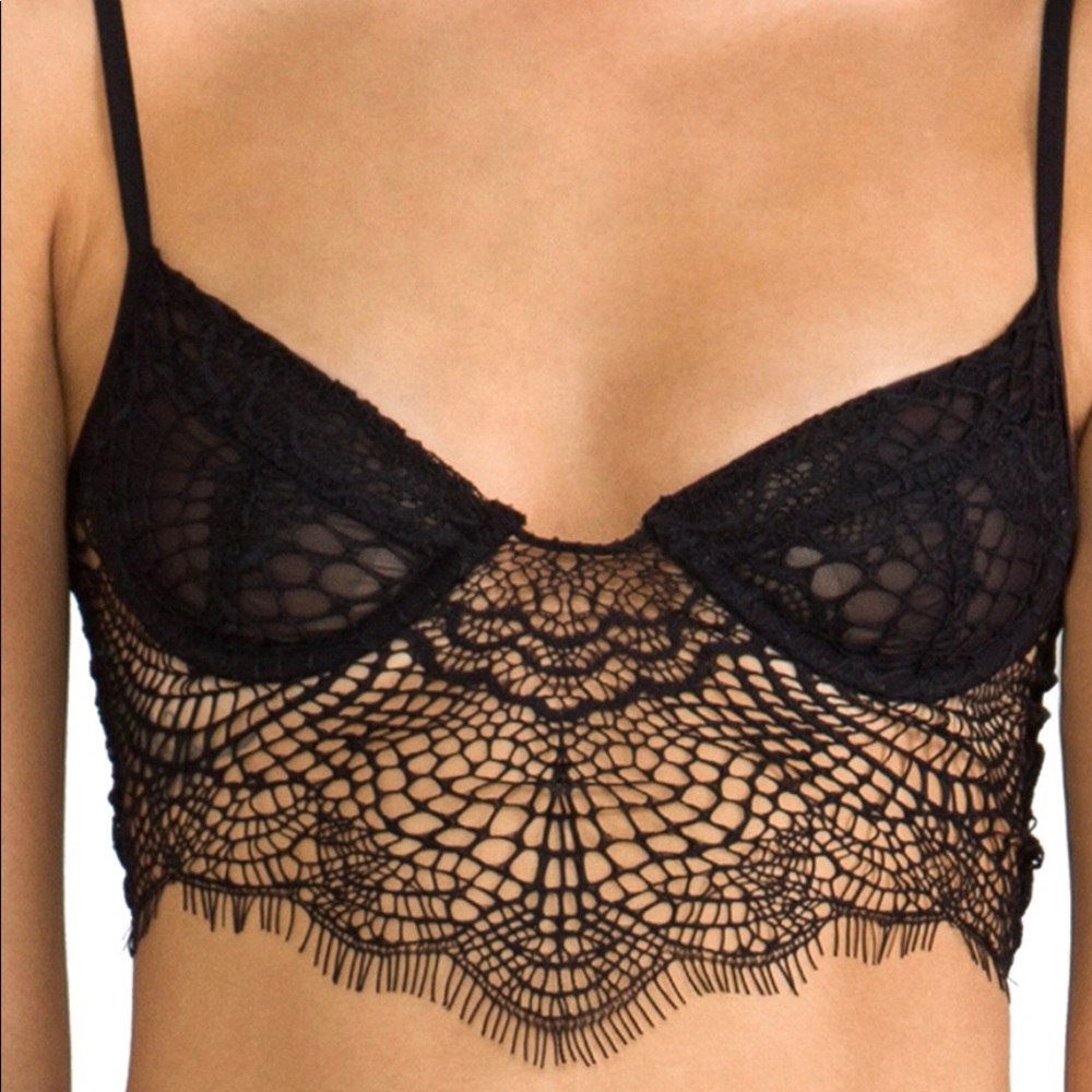 For Love and Lemons Bat-Your-Lashes underwire bra - Picture 5 of 6